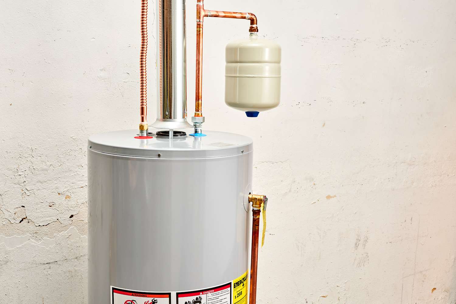 Water Heater Replacement in Scarborough - ME in progress as a technician installs a new tank